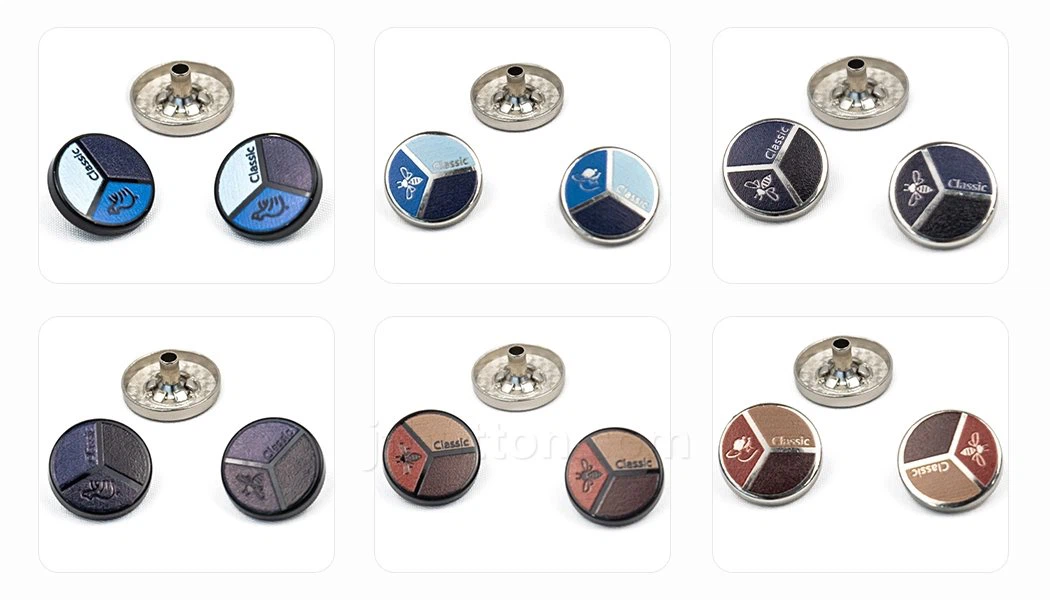 snap metal buttons