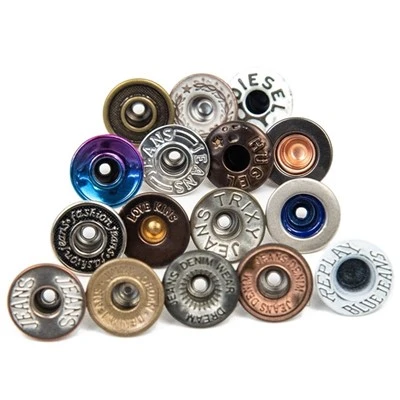 Denim jakke -knapper