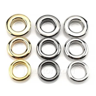 Øjer i rustfrit stål til lærred