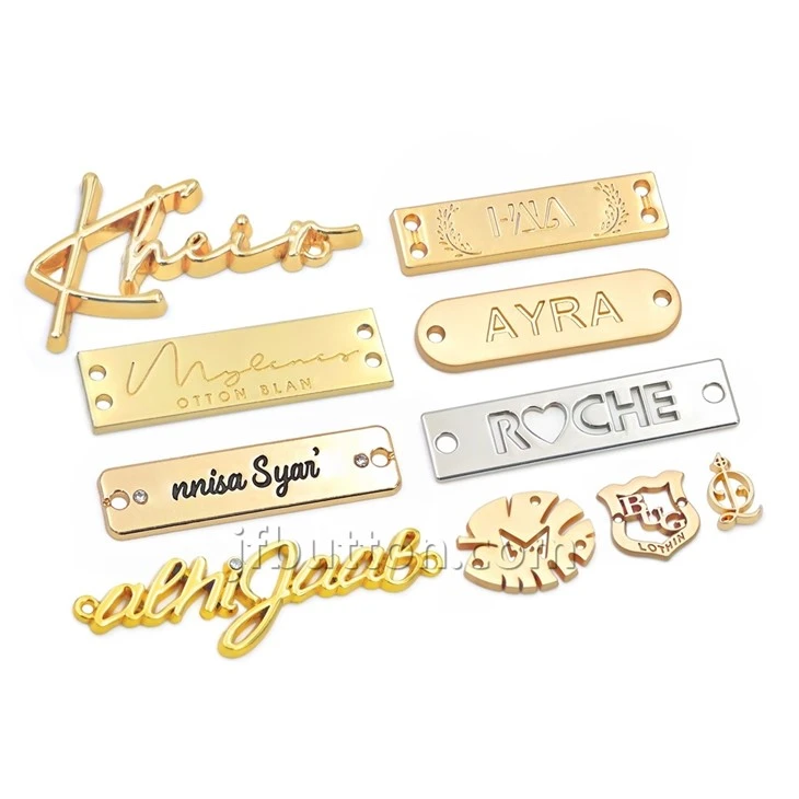 Gold Metal Labels