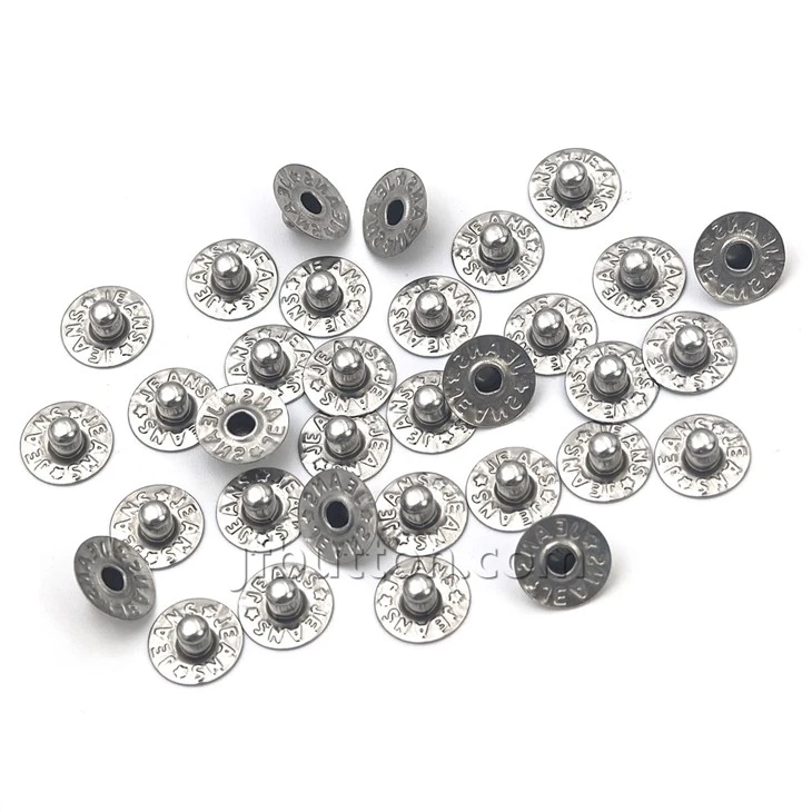 Metal Rivets On Jeans