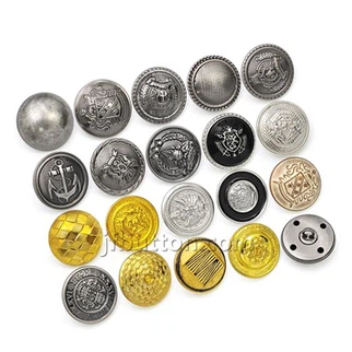 Brugerdefinerede skaftknapper til militæruniform