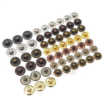 Metal nitteknapper