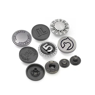 Metal snaps til tøj