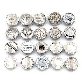 Jeans jakke -knapper